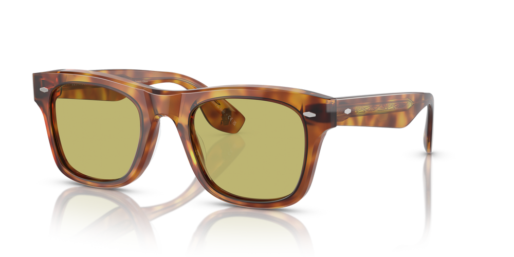 Oliver Peoples Mister Brunello with Vintage LBR frame and Green lenses - image 1