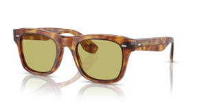 Oliver Peoples Mister Brunello with Vintage LBR frame and Green lenses - image 1