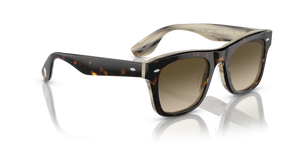 Oliver Peoples Mister Brunello con montatura 362/Corno e lenti  Verde - immagine 3