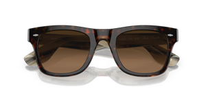 Oliver Peoples Mister Brunello con montatura 362/Corno e lenti  Verde - immagine 6