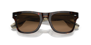 Oliver Peoples Mister Brunello con montatura 362/Corno e lenti  Verde - immagine 7