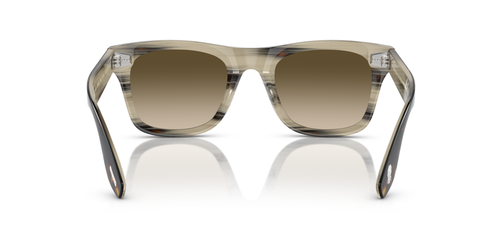 Oliver Peoples Mister Brunello con montatura 362/Corno e lenti  Verde - immagine 5