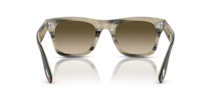 Oliver Peoples Mister Brunello con montatura 362/Corno e lenti  Verde - immagine 5