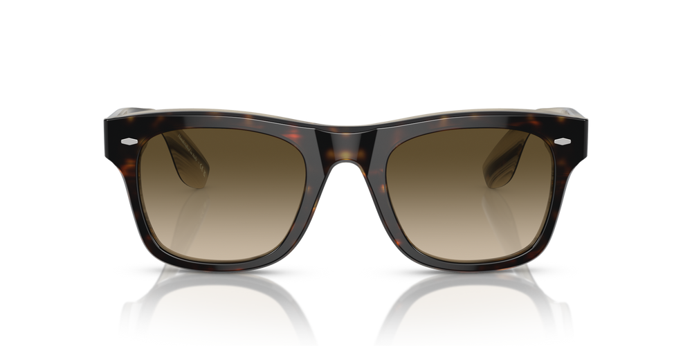 Oliver Peoples Mister Brunello con montatura 362/Corno e lenti  Verde - immagine 2