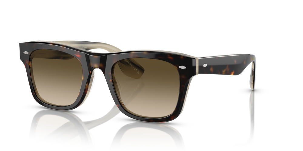 Oliver Peoples Mister Brunello with 362/Horn frame and Green lenses - image 3