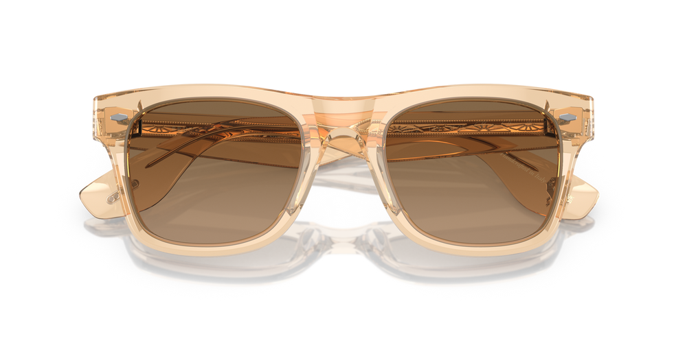 Oliver Peoples Mister Brunello with Champagne frame and Pink lenses - image 6