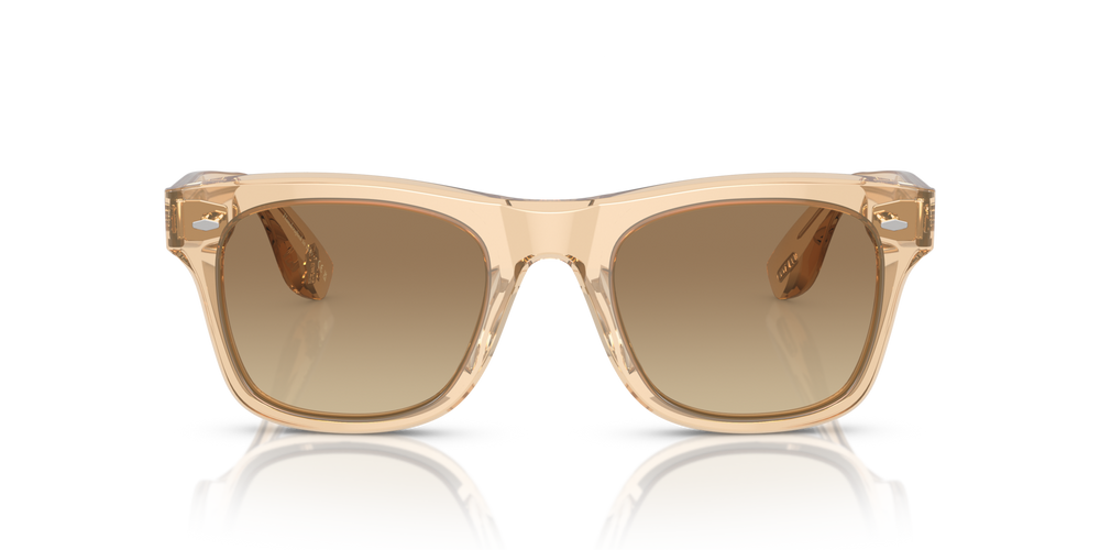 Oliver Peoples Mister Brunello avec une monture Champagne et des verres Rose - image 2
