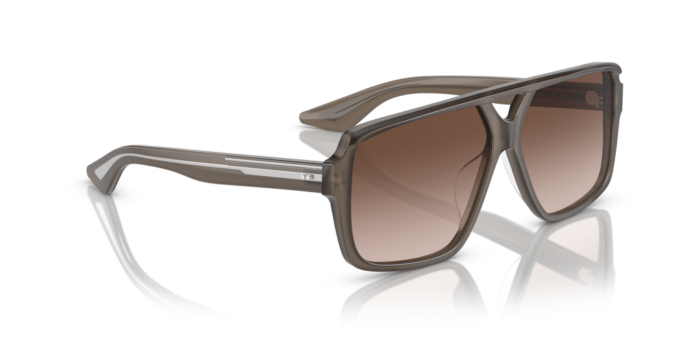 Oliver Peoples 1977C avec une monture Taupe et des verres Brun - L'image 3