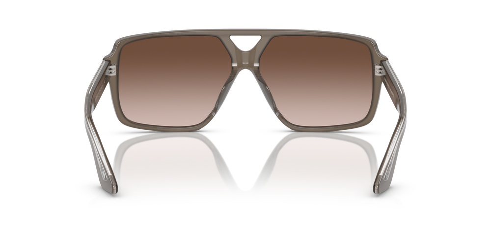 Oliver Peoples 1977C avec une monture Taupe et des verres Brun - L'image 5