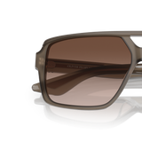 Oliver Peoples 1977C avec une monture Taupe et des verres Brun - Variant