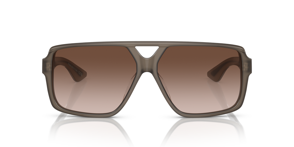 Oliver Peoples 1977C avec une monture Taupe et des verres Brun - L'image 2