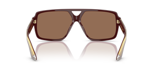 Sie Oliver Peoples 1977C mit Burgunderrot Gestell und Braun Gläsern - Bild 5
