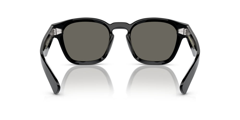 Sie Oliver Peoples Maysen mit Schwarz Gestell und Grau Gläsern - Das Bild 5