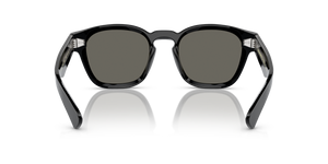 Sie Oliver Peoples Maysen mit Schwarz Gestell und Grau Gläsern - Das Bild 5
