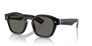 Sie Oliver Peoples Maysen mit Schwarz Gestell und Grau Gläsern - Das Bild 1
