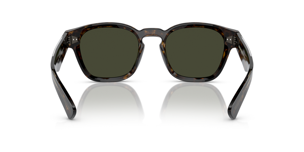Oliver Peoples Maysen avec une monture Walnut Tortoise et des verres Vert - image 5