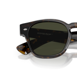 Oliver Peoples Maysen with Walnut Tortoise frame and Green lenses - Variant