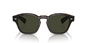 Oliver Peoples Maysen avec une monture Walnut Tortoise et des verres Vert - image 2