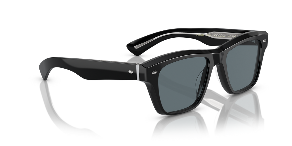 Oliver Peoples Oliver Sixties Sun avec une monture Noir et des verres Bleu - image 3
