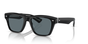 Oliver Peoples Oliver Sixties Sun avec une monture Noir et des verres Bleu - image 1