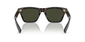 Oliver Peoples Oliver Sixties Sun with Walnut Tortoise frame and Green lenses - Image 5