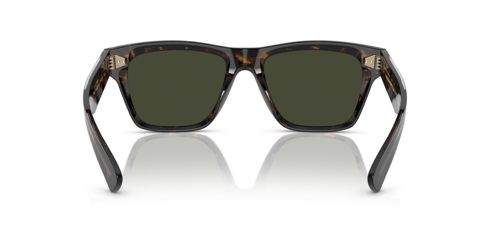 Sie Oliver Peoples Oliver Sixties Sun mit Walnut Tortoise Gestell und Grün Gläsern - bild 5