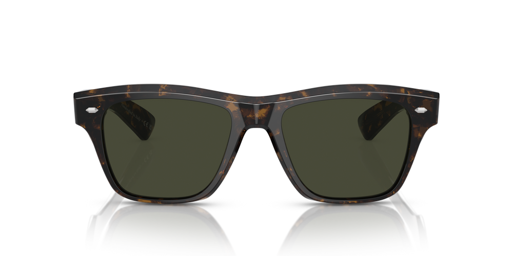 Oliver Peoples Oliver Sixties Sun con montatura Noce Tartarugato e lenti  Verde - immagine 2