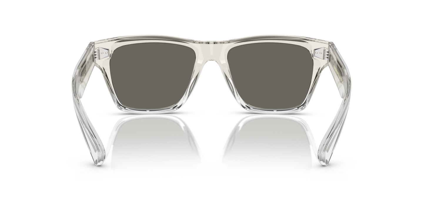 Oliver Peoples Oliver Sixties Sun con montura Black Diamond/Crystal Gradient y lentes Gris - Imagen Plaquetas nasales