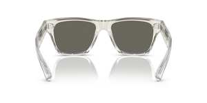 Oliver Peoples Oliver Sixties Sun con montatura Nero a Rombi/Crystal Sfumato e lenti  Grigio - L'immagine 5
