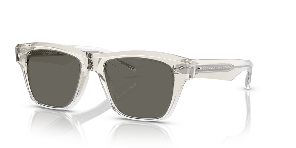 Oliver Peoples Oliver Sixties Sun with Black Diamond/Crystal Gradient frame and Grey lenses - Image 2