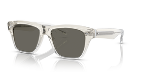 Oliver Peoples Oliver Sixties Sun con montatura Nero a Rombi/Crystal Sfumato e lenti  Grigio - L'immagine 1