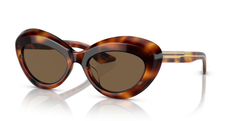 Oliver Peoples 1968C with Dark Mahogany frame and Brown lenses - Image 1