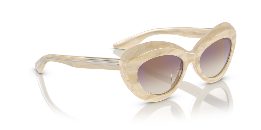 Oliver Peoples 1968C with Beige Silk frame and Brown lenses - image 3