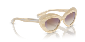 Oliver Peoples 1968C avec une monture Satiné beige et des verres Brun - L'image 3