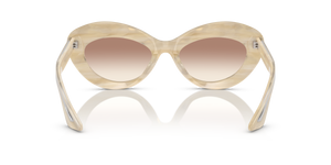 Oliver Peoples 1968C avec une monture Satiné beige et des verres Brun - L'image 5