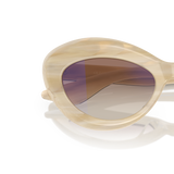 Oliver Peoples 1968C with Beige Silk frame and Brown lenses - Variant