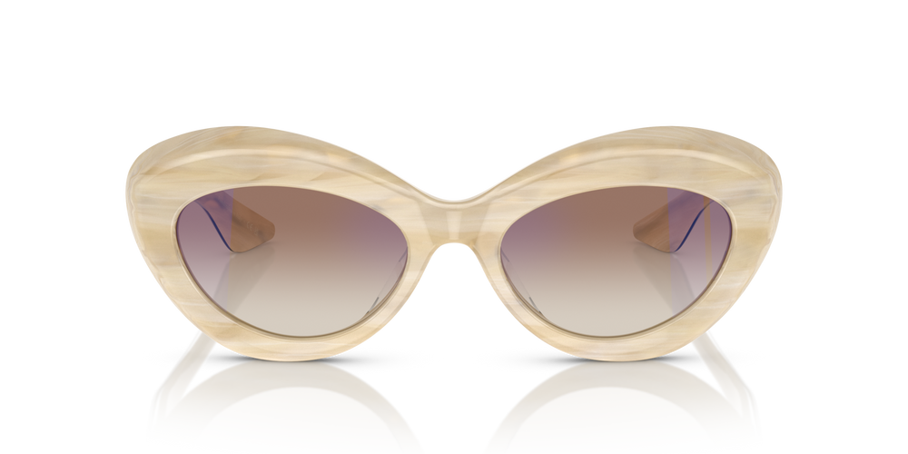 Oliver Peoples 1968C with Beige Silk frame and Brown lenses - image 2