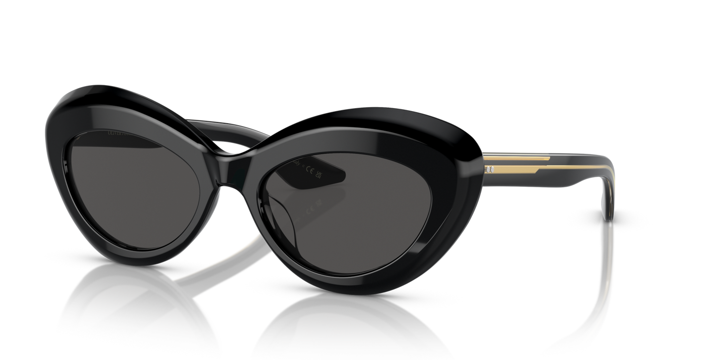 Oliver Peoples 1968C with Black frame and Grey lenses - Image Pins