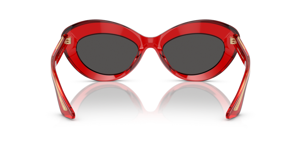 Oliver Peoples 1968C with Translucent Red frame and Grey lenses - image 5