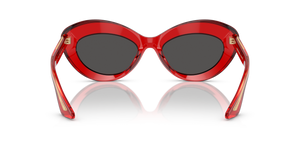 Oliver Peoples 1968C with Translucent Red frame and Grey lenses - image 5