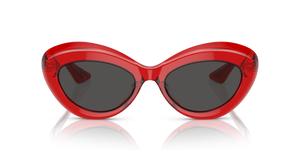 Oliver Peoples 1968C with Translucent Red frame and Grey lenses - image 2