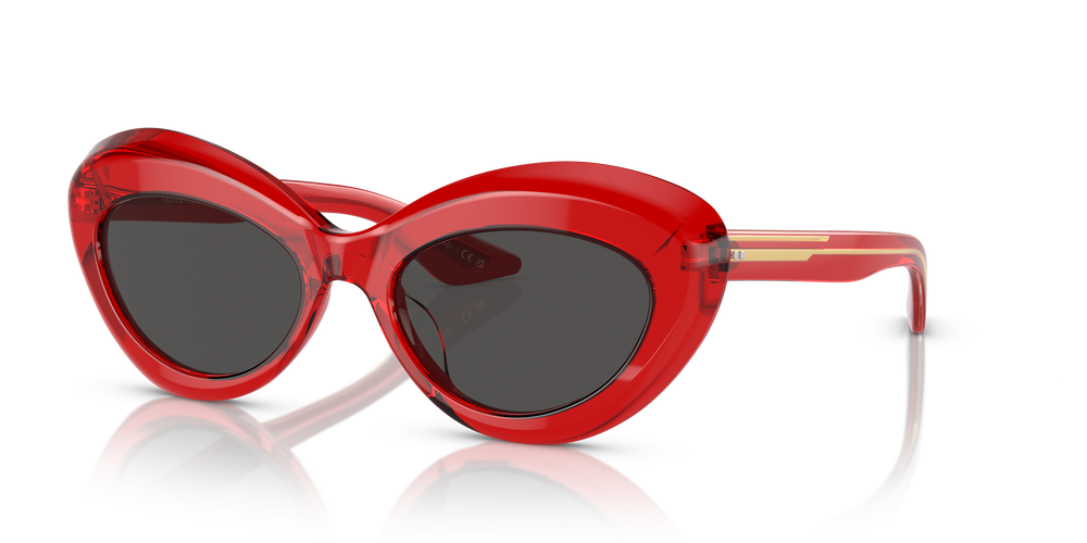 Oliver Peoples 1968C with Translucent Red frame and Grey lenses - Image 3