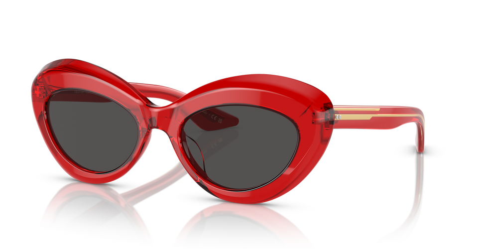 Oliver Peoples 1968C with Translucent Red frame and Grey lenses - image 2