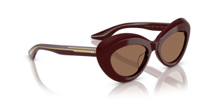 Oliver Peoples 1968C with Burgundy frame and Brown lenses - Image 3