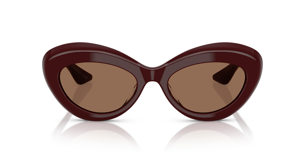 Oliver Peoples 1968C with Burgundy frame and Brown lenses - Image 2