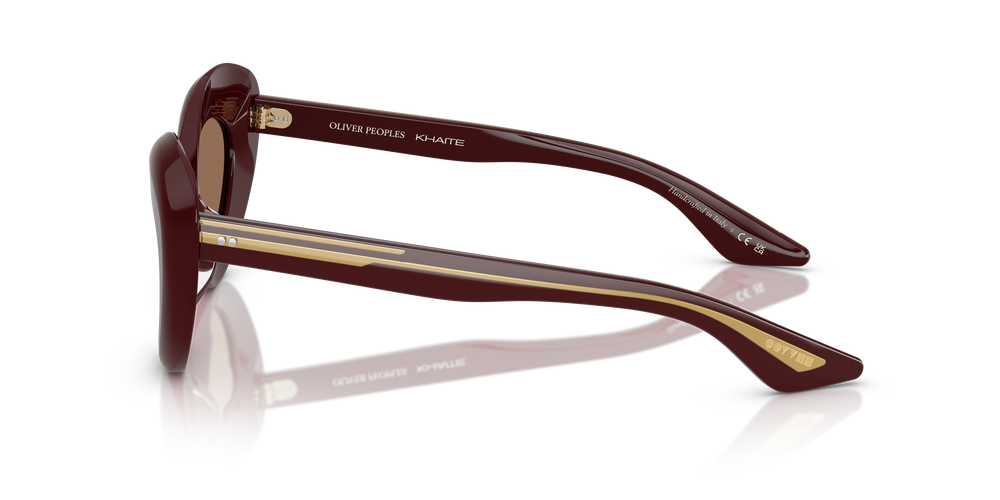 Oliver Peoples 1968C with Burgundy frame and Brown lenses - Image 4