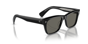 Sie Oliver Peoples Birell Sun mit Schwarz Gestell und Grau Gläsern - bild 3