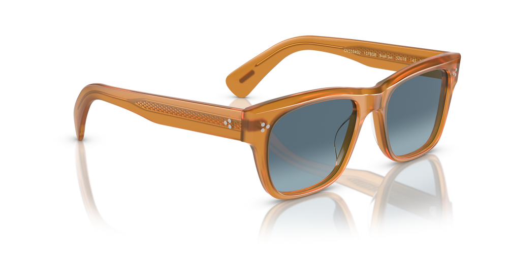 Oliver Peoples Birell Sun with Amber frame and Blue lenses - image 3