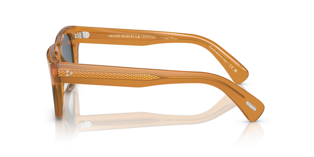 Oliver Peoples Birell Sun with Amber frame and Blue lenses - image 4