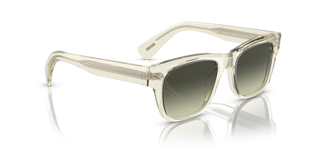 Oliver Peoples Birell Sun con montatura Citrino Chiaro e lenti  Verde - L'immagine 3